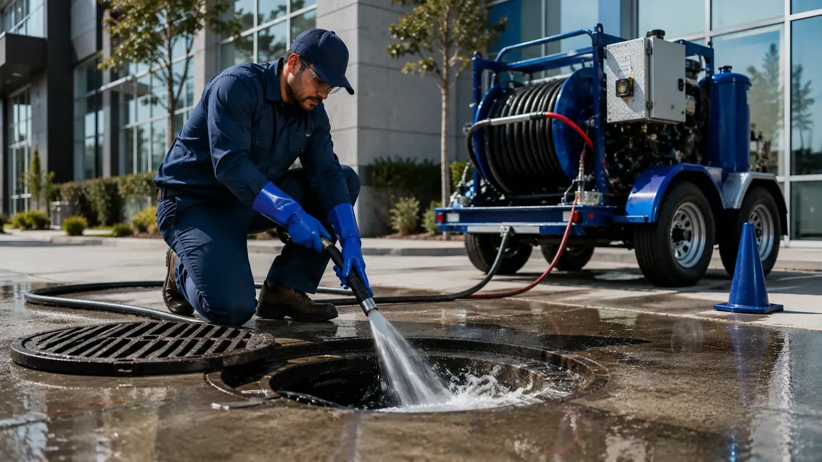 Commercial Hydro Jet Drain Cleaning in San Rafael